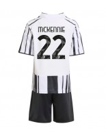 Juventus Weston McKennie #22 Domácí dres pro děti 2025-26 Krátký Rukáv (+ trenýrky)